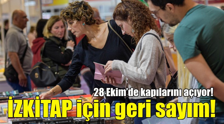 İZKİTAP 28 Ekim'de kapılarını açıyor!