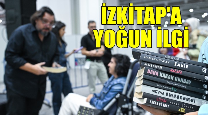 İZKİTAP'a ilk günden yoğun ilgi