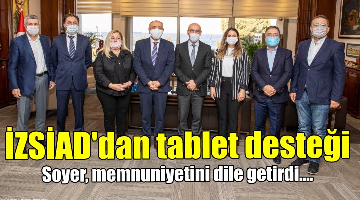 İZSİAD'dan tablet desteği!