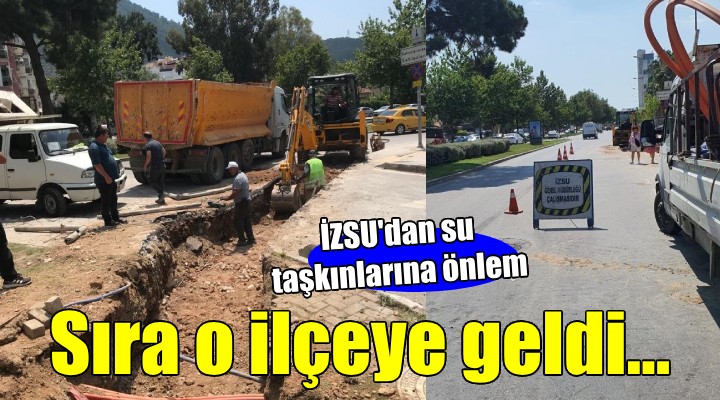 İZSU taşkın riskine karşı önlem alıyor