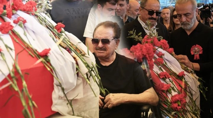 İbrahim Tatlıses ve Yılmaz Erdoğan tabutun başında gözyaşı döktü