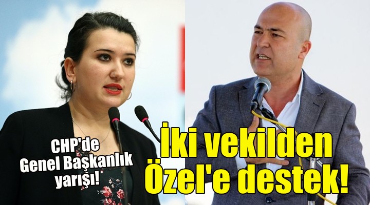 İki İzmir vekilinden Özgür Özel'e destek!