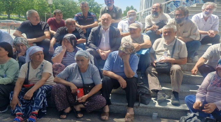İkizköylü vatandaş komisyon önünde sinir krizi geçirdi
