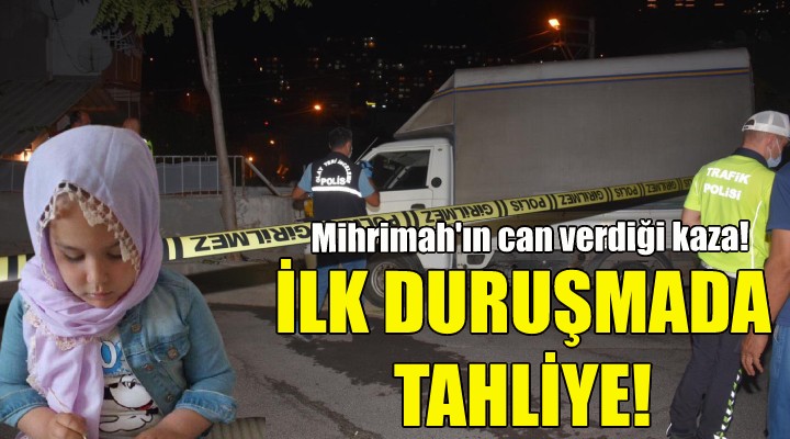 İlk duruşmada tahliye!