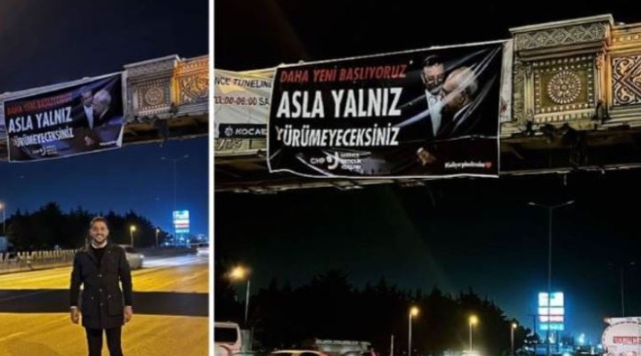 İmamoğlu afişi asan CHP'li başkan gözaltına alındı