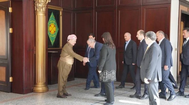 İmralı Heyeti Barzani ile görüştü