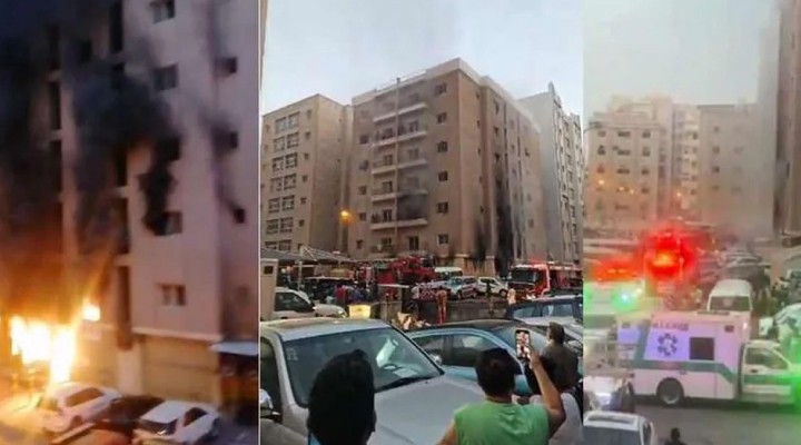 İşçilerin kaldığı binada yangın: Çok sayıda ölü var!