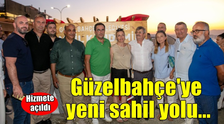 İsmail Kandemir Sahil Yolu hizmete açıldı...