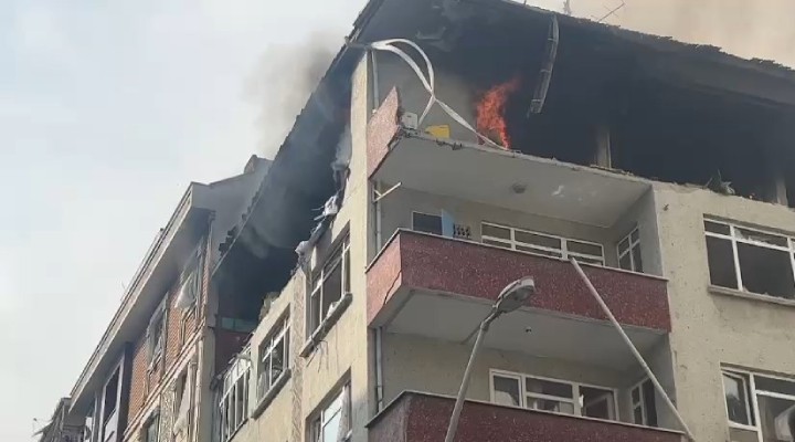 İstanbul'da binada patlama!