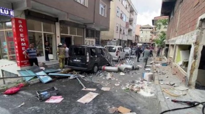 İstanbul'da bir iş yerinde patlama: Yaralılar var