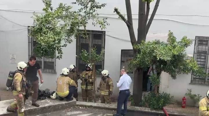 İstanbul'da devlet hastanesinde yangın çıktı