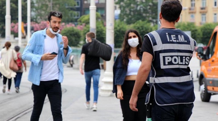 İstanbul'da maske takmama cezası belli oldu...