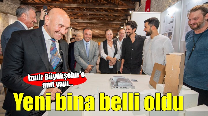 İşte İzmir Büyükşehir'in yeni binası...