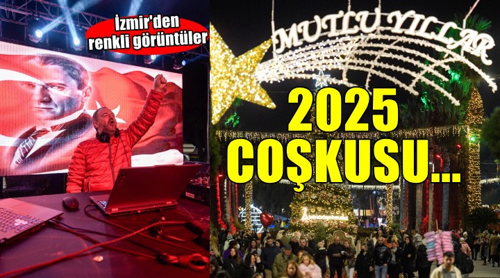 İzmir 2025’i Kültürpark’ta coşkuyla karşıladı