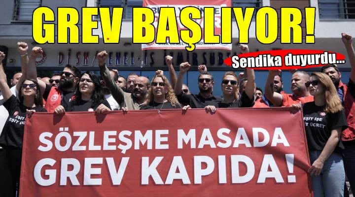 İzmir Büyükşehir Belediyesi şirketleri greve çıkıyor