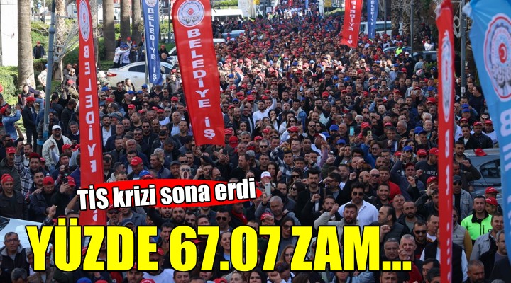 İzmir Büyükşehir'de TİS krizi sona erdi..