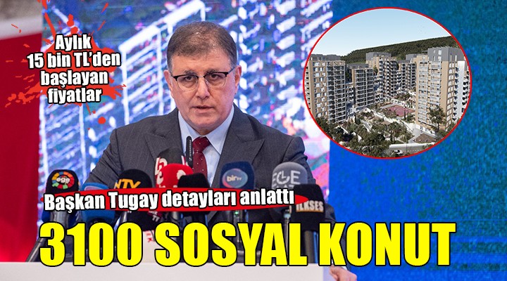 İzmir Büyükşehir'den 15 bin TL'ye sosyal konut!