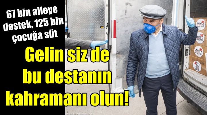 İzmir Büyükşehir'den 67 bin aileye destek, 125 bin çocuğa süt