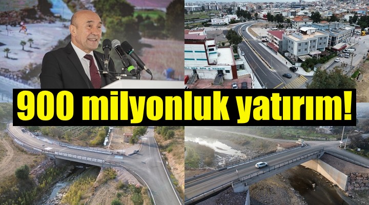 İzmir Büyükşehir'den 900 milyon liralık köprü ve menfez yatırımı!