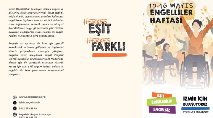 İzmir Büyükşehir'den Engelliler Haftası etkinlikleri!