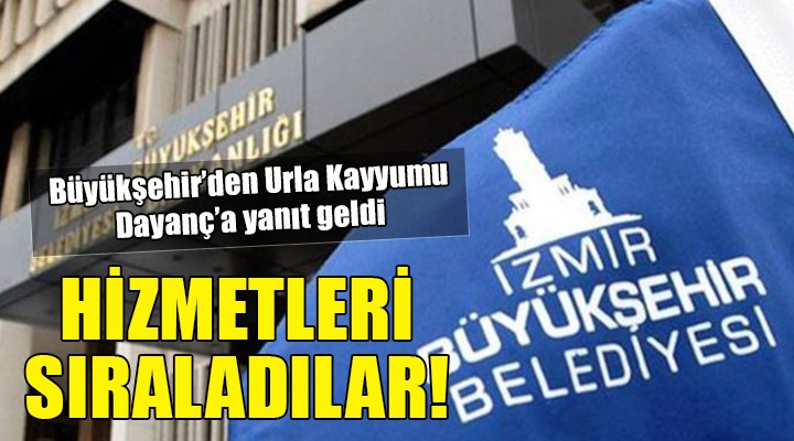 İzmir Büyükşehir'den Urla açıklaması...