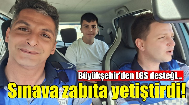 İzmir Büyükşehir'den öğrencilere LGS desteği!