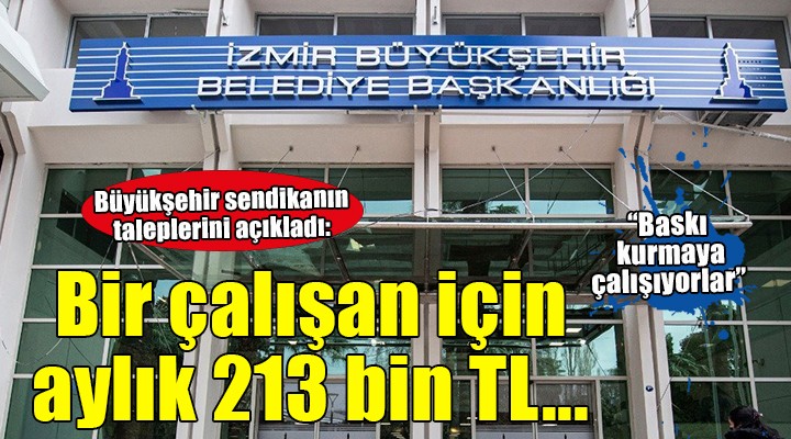 İzmir Büyükşehir'den toplu sözleşme süreci ve eylemlerle ilgili açıklama!