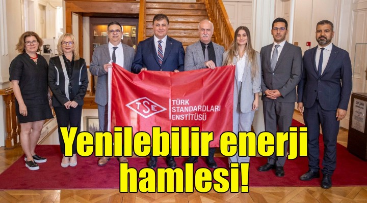 İzmir Büyükşehir'den yenilebilir enerji hamlesi!