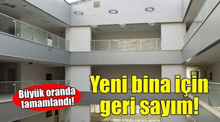 İzmir Büyükşehir'in ek hizmet binası için geri sayım!