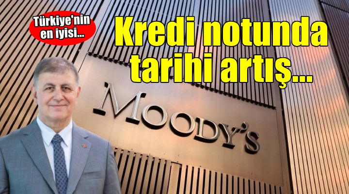 İzmir Büyükşehir'in ulusal kredi notunda tarihi artış
