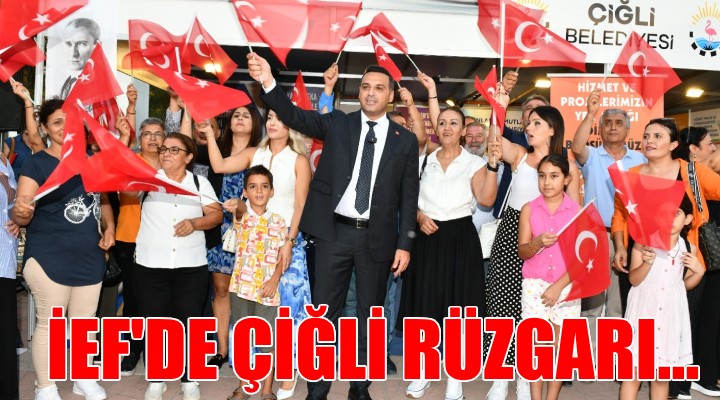 İzmir Fuarı'nda Çiğli rüzgarı...