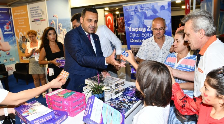 İzmir Fuar’ında Çiğli standına yoğun ilgi