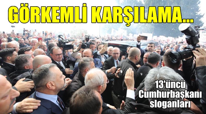 İzmir, Kılıçdaroğlu'nu bağrına bastı... Havalimanına akın ettiler!