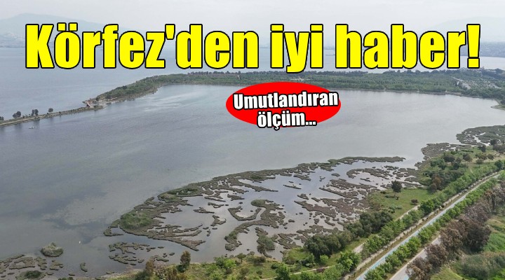 İzmir Körfezi için umutlandıran ölçüm!