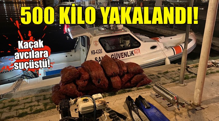 İzmir Körfezi'nde kaçak avcılara suçüstü!