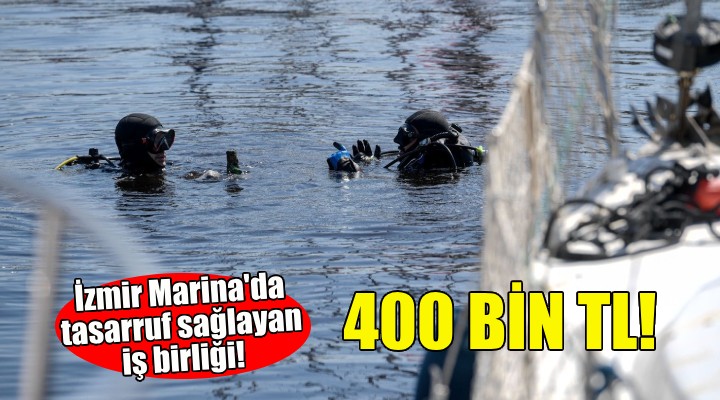 İzmir Marina'da yıllık 400 bin TL tasarruf sağlayan iş birliği!