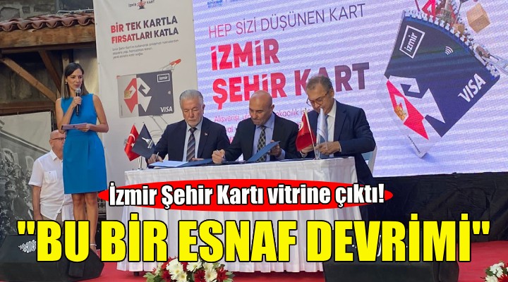 İzmir Şehir Kartı vitrine çıktı!