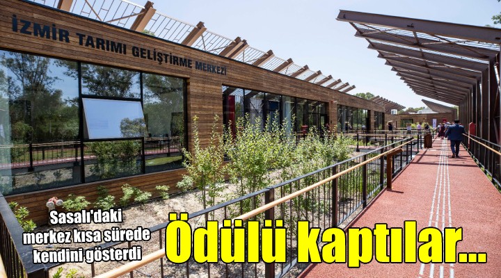 İzmir Tarımı Geliştirme Merkezi'ne ödül