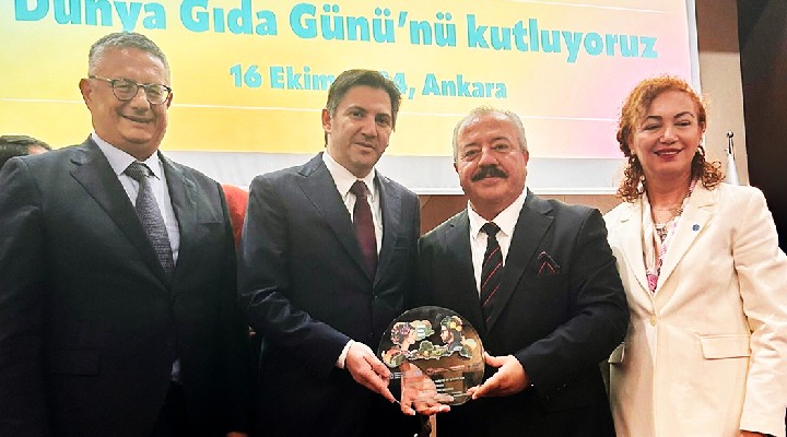 İzmir Ticaret Borsası'na Dünya Gıda Günü ödülü...