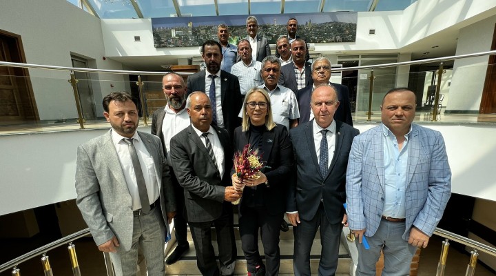 İzmir Ziraat Odası başkanlarından Tarım Bakanı Yumaklı'ya ziyaret