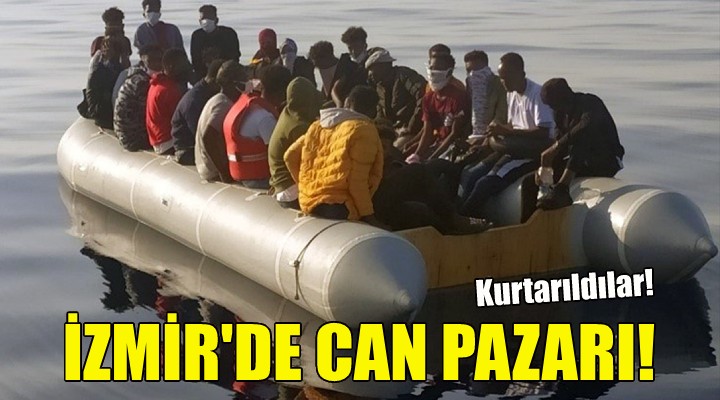 İzmir açıklarında can pazarı!