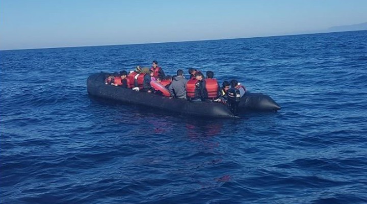 İzmir'de 157 kaçak göçmen yakalandı