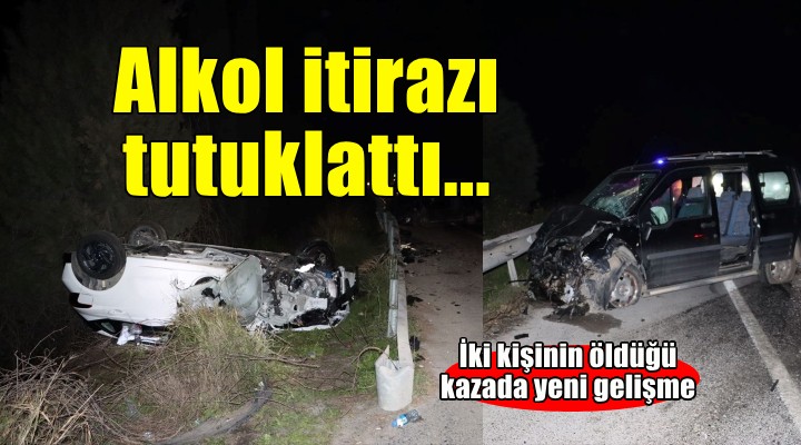 İzmir'de 2 kişi ölmüştü.. Savcılık itiraz etti, alkollü sürücü tutuklandı!