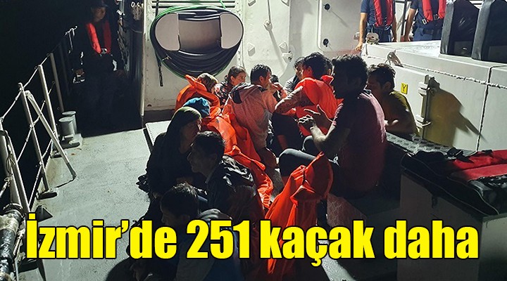 İzmir'de 251 kaçak daha