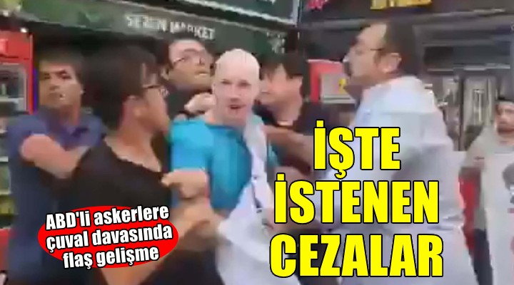 İzmir'de ABD'li askerlerin başına çuval geçirilmesi davasında mütalaa açıklandı!