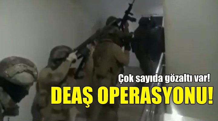 İzmir'de DEAŞ operasyonu!