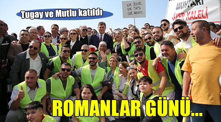 İzmir'de Dünya Romanlar Günü töreni...
