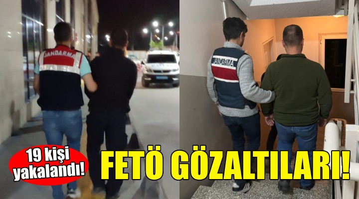 İzmir'de FETÖ gözaltıları!