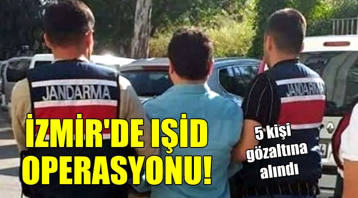 İzmir'de IŞİD operasyonu...