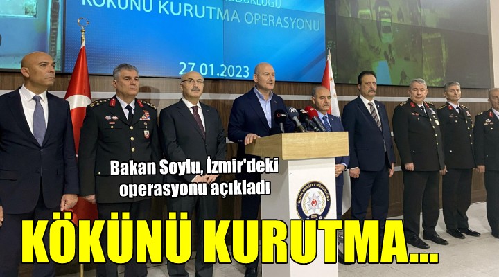 İzmir'de 'Kökünü kurutma' operasyonu: 202 gözaltı...